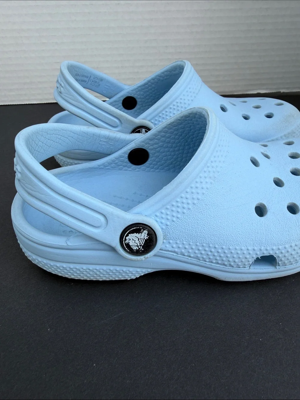 CROCS Kids Classic Clog in Baby Blue